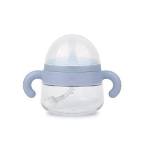 日本MEROWARE 2025年新款  ALICE嬰幼兒吸管杯 - 晨霧藍