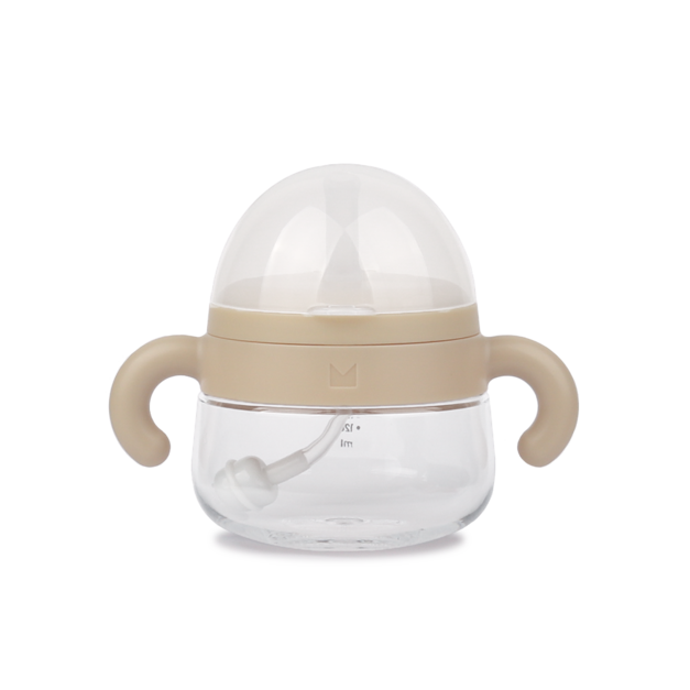 日本MEROWARE 2025年新款  ALICE嬰幼兒吸管杯 - 奶茶啡