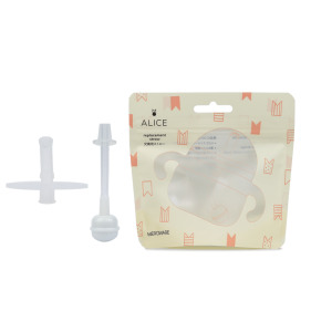 日本MEROWARE 2025年新款  ALICE吸管替換裝- 透明