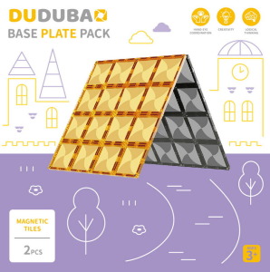 台灣Dudubao  五感繪本磁力片-大幫手（黃黑2片)