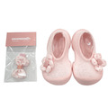 韓國 Ggomoosin 學步襪鞋 - 粉紅小花妞 (短版)_1