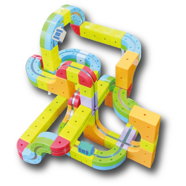 預購 - 日本 RAILCUBE 磁力軌道火車 - 盒裝豪華款 【台灣總代理】