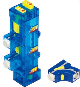 預購 - 日本 RAILCUBE 磁力軌道火車 -  電梯配件組  【台灣總代理】