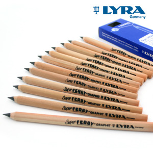 *孩響【德國LYRA】兒童三角原木鉛筆(17.5cm) 12入