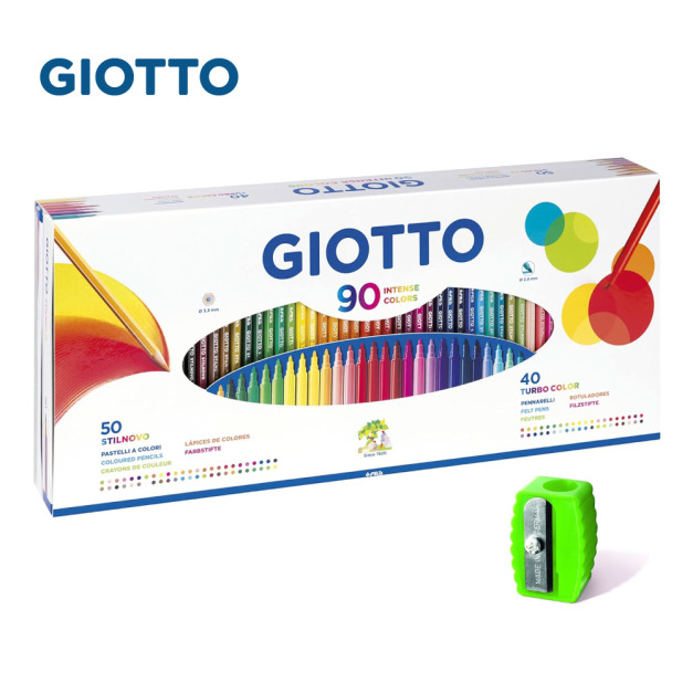 【義大利 GIOTTO】STILNOVO 色鉛筆50色+彩色筆40色