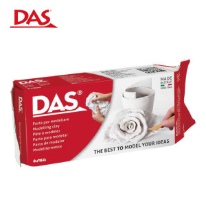 【義大利DAS】軟陶土-白色500g(免烤軟陶)