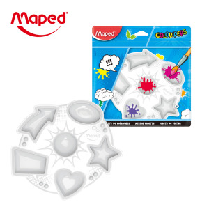 *孩響【法國Maped】6槽調色盤