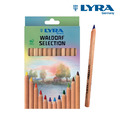 【德國LYRA】華德福三角原木色鉛筆12色
