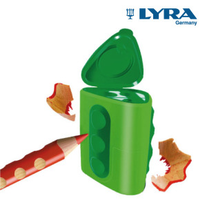 *孩響【德國LYRA】Groove雙孔削筆器(單入)顏色隨機