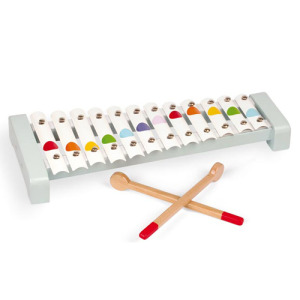 ★福利品【法國Janod】音樂好好玩-鐵琴(12音)(盒損)