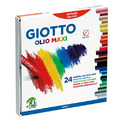 ★福利品【義大利 GIOTTO】兒童粉蠟筆(24色)(舊版最後一盒)