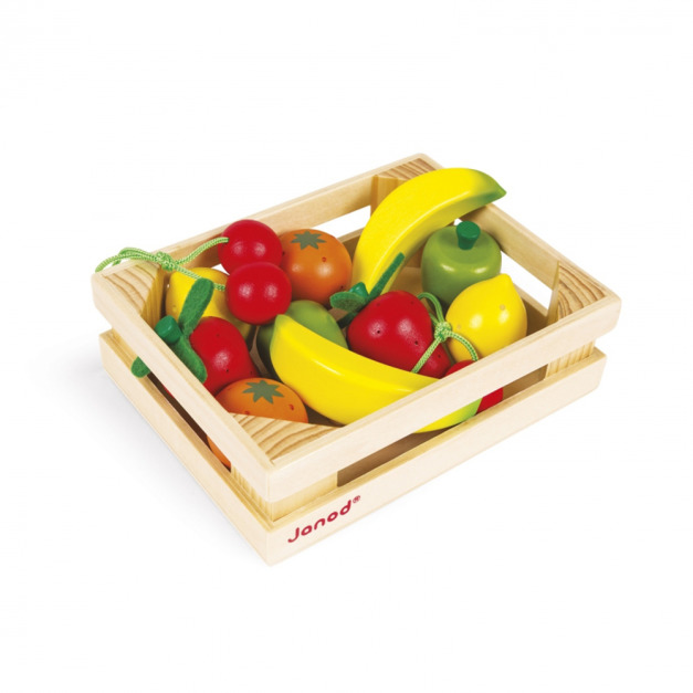 ★福利品【法國Janod】妙廚師好料理-水果總匯(12pcs)