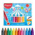 ★展示品福利品【法國Maped】幼兒三角蠟筆12色