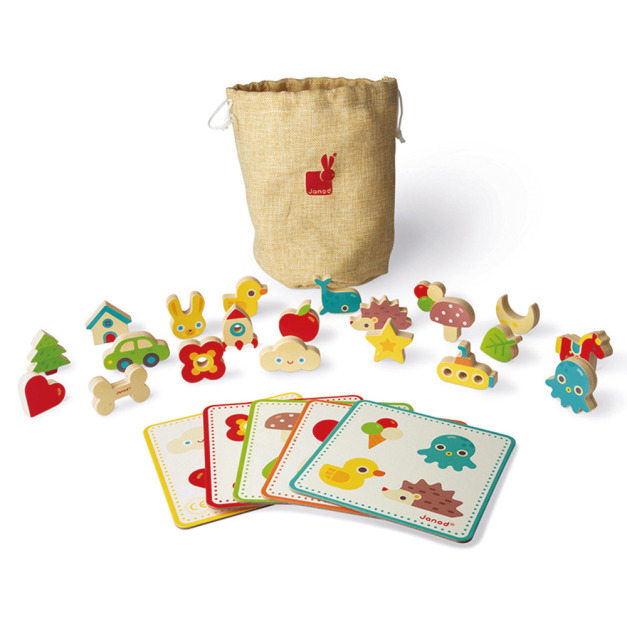 【法國Janod】認知學習-記憶觸覺袋