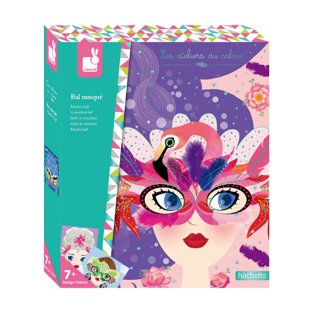 ★絕版品【法國Janod】小小工作坊-威尼斯面具