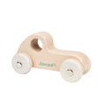 ★福利品【法國Janod】北歐簡約木玩-手感玩具車（Ｈ款） 原色