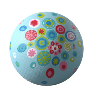 ★福利品【德國HABA】7吋兒童室內安全球-花花世界 (微瑕)