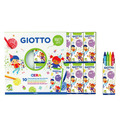 【義大利 GIOTTO】派對禮物分享盒(10入)-好清洗蠟筆