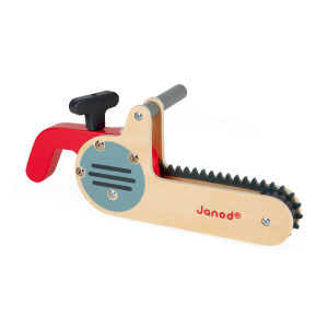 ★福利品【法國Janod】小木匠創意玩-電鋸(盒損)
