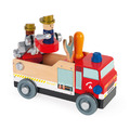 【法國Janod】小木匠創意玩-消防車_1