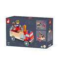 ★福利品【法國Janod】小木匠創意玩-消防車(盒損)_1