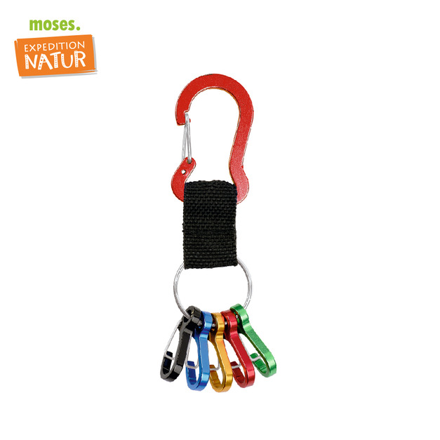 【德國Moses】小探險家-多功能子母背包扣環(顏色隨機出貨)