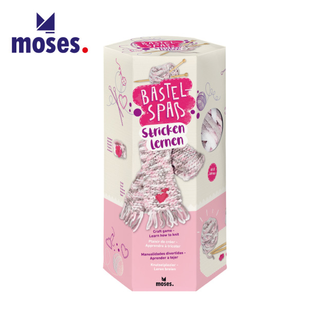 ★絕版品【德國Moses】樂在手作-暖暖編織(最後1組)