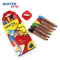 ★絕版品【義大利 GIOTTO】可洗式寶寶木質蠟筆(6色)_2