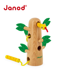 【法國Janod】雨林大冒險-愛鑽樹洞的淘氣鬼