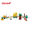 ★福利品【法國Janod】雨林大冒險-雨林動物接駁車_2