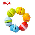 ★絕版品【德國HABA】寶寶感統木玩-嘎嘎串珠/彩虹搖鈴_3