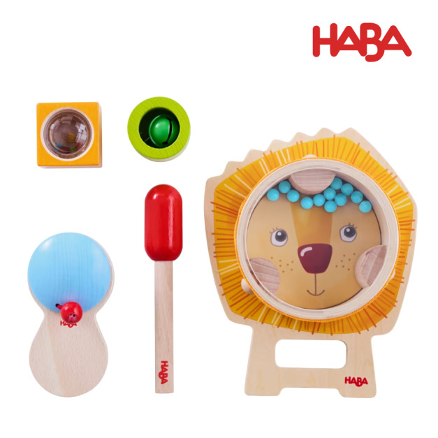 ★福利品【德國HABA】獅子節拍樂器組