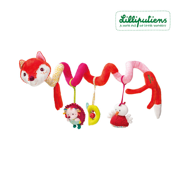 【比利時Lilliputiens】床邊安撫玩具(兩款可選)