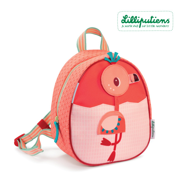 ✖︎黑五最殺【比利時Lilliputiens】走到哪小背包-安娜斯火烈鳥