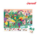 【法國Janod】厚片拼圖-童話故事找一找24pcs_1