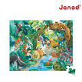 ✖︎雙11最殺【法國Janod】厚片拼圖-雨林探險100pcs(微瑕疵)_1