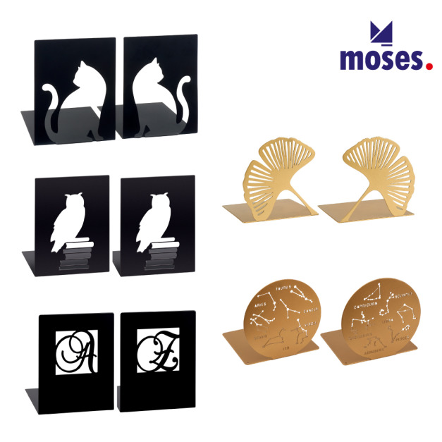 ★福利品【德國Moses】時尚書擋/2入(五款可選)