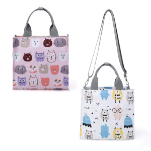 【童趣嚴選】時尚童趣防水輕便媽咪包(多款可選)