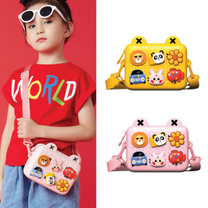 【童趣嚴選】KOOOL 防水兒童斜背包(多款可選)