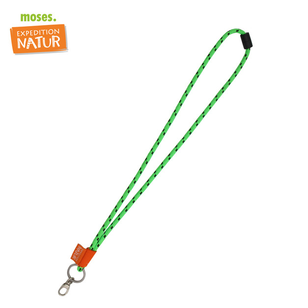 【德國Moses】小探險家-登山扣短掛鍊(加長款)
