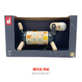 ★福利品【法國Janod】北歐簡約木玩-轉轉臘腸狗(瑕疵)_1