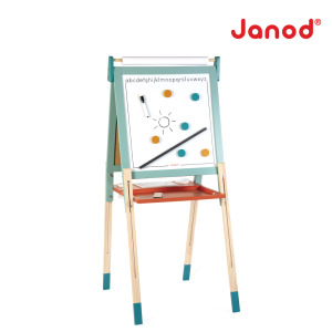 *孩響【法國Janod】鄉村雙面可調式畫架