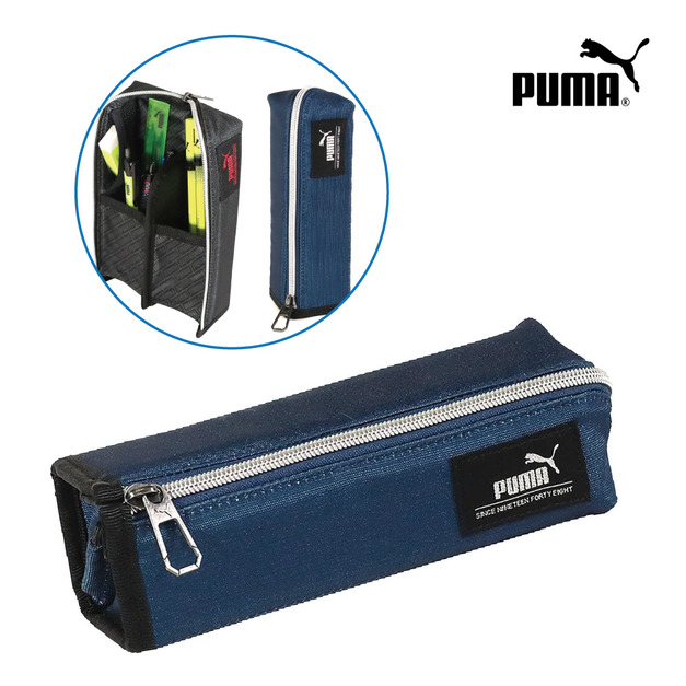 【日本直送】Kutsuwa PUMA可站立雙層筆袋
