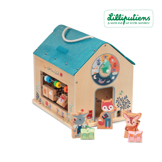 【比利時Lilliputiens】教室探索屋