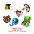 ★福利品【法國Janod】磁鐵遊戲書-我的動物朋友(瑕疵)_1