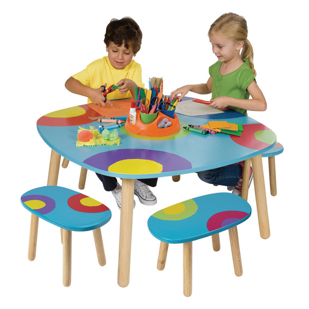 ✖︎童趣Outlet★絕版品【美國ALEX】多功能兒童繪畫遊戲桌