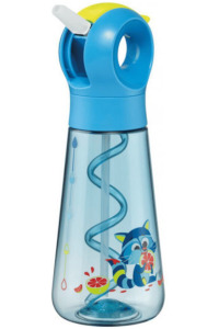★福利品【法國Maped】 兒童吸管防漏水瓶- 淺藍色 500ml(原廠進口sample)