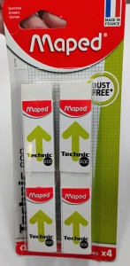 ★福利品【法國Maped】Technic 600 黏屑橡皮擦(原廠sample )