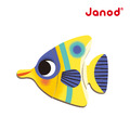 【法國Janod】磁鐵遊戲書-熱帶魚_4