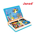 【法國Janod】磁鐵遊戲書-熱帶魚_2